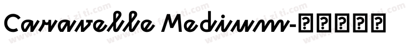 Caravelle Medium字体转换